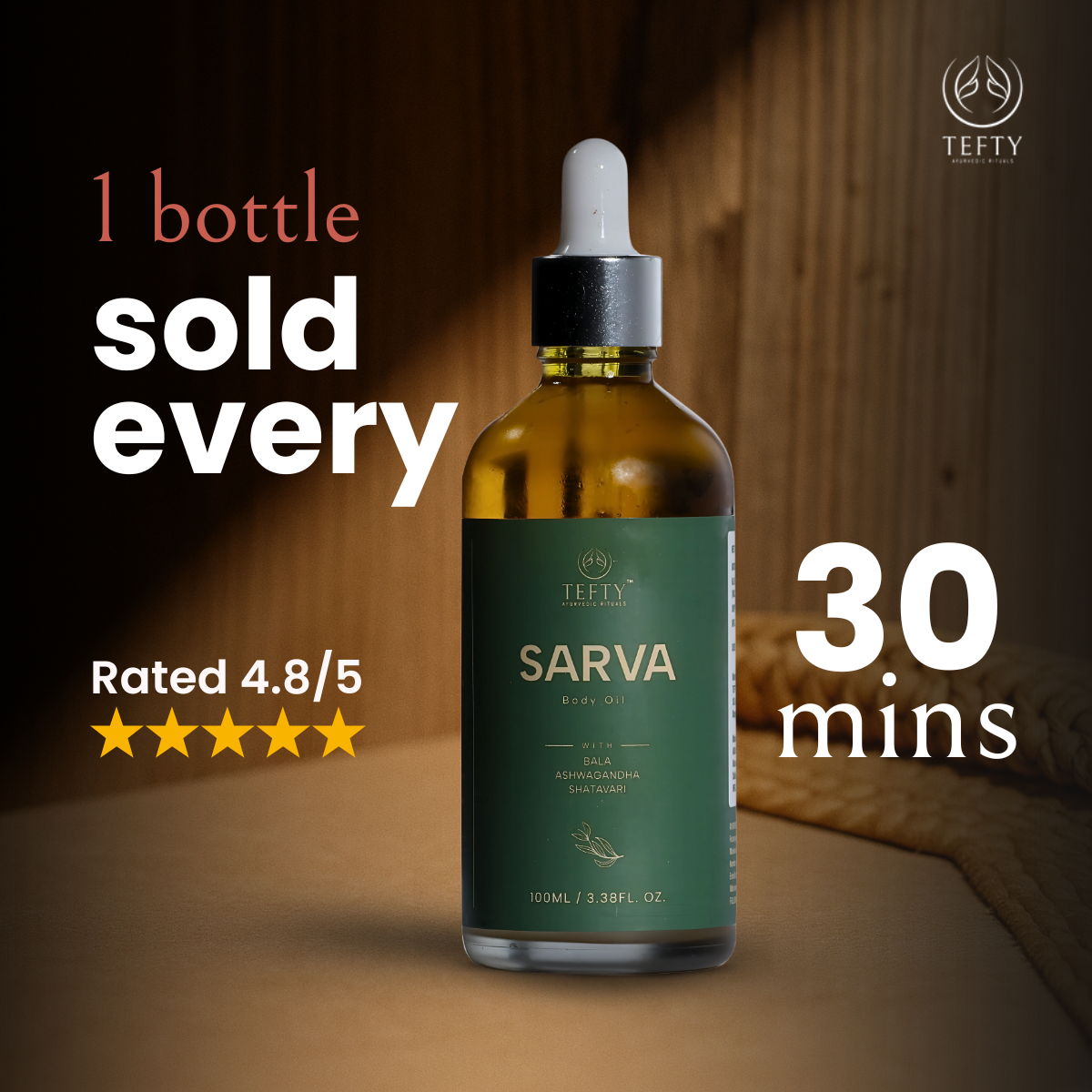 SARVA Healing Body Oil - 100ML
