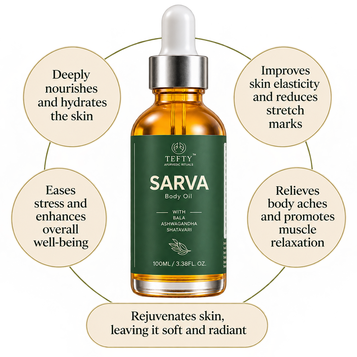 SARVA Healing Body Oil - 100ML