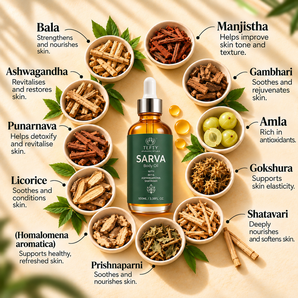 SARVA Healing Body Oil - 100ML